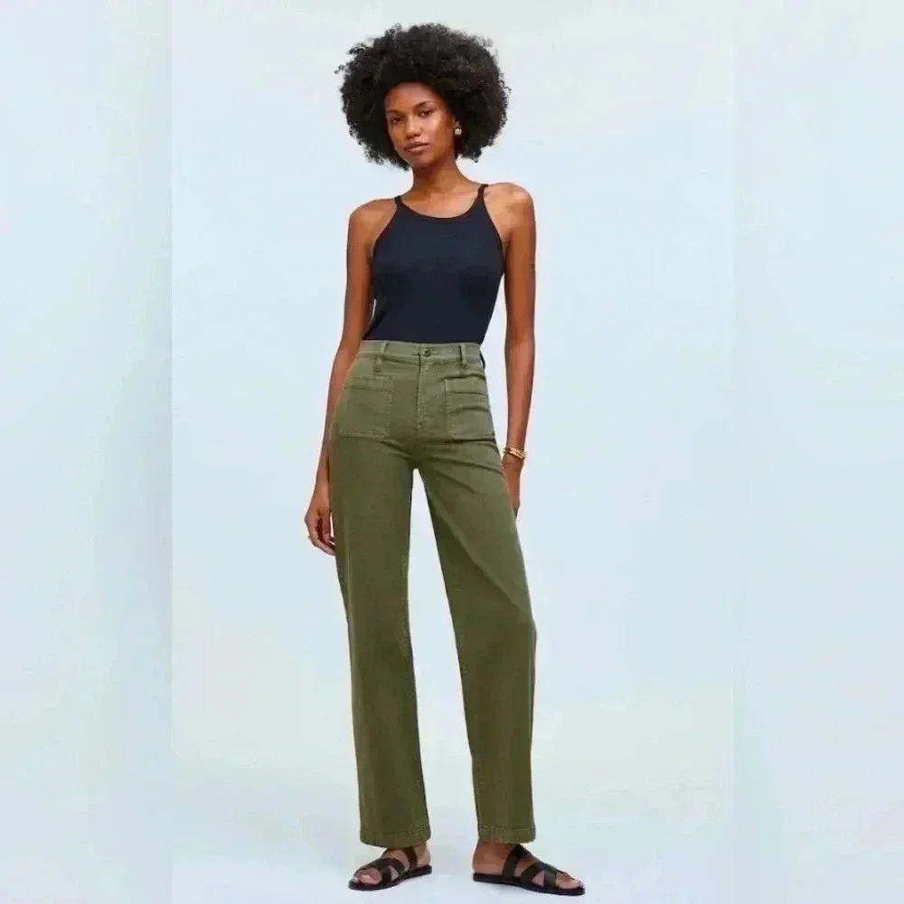 Madewell Emmett Wide-Leg Full length (Petite)
